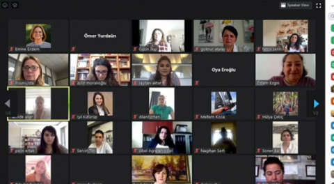 Diyarbakırlı kadın girişimciler dijital toplantıda bir araya geldi