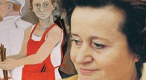 Güzel Sanatlar Akademisi'nde atölye sahibi ilk kadın ressam Neşe Erdok