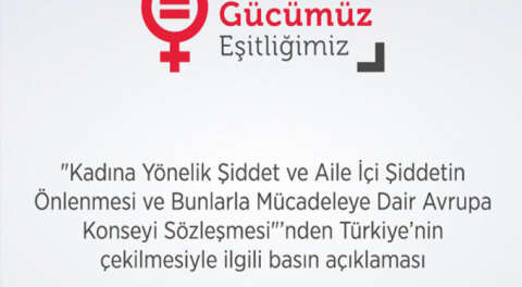 Kadının Güçlenmesi Bursa Platformu İstanbul Sözleşmesi açıklaması