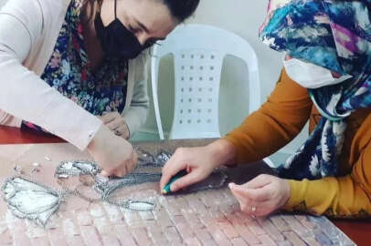 Kadınların el emekleri eğitimle taçlanıyor