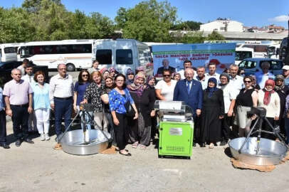 Üreticilere makine ve ekipman desteği