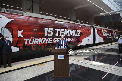 '15 Temmuz Treni' yola çıkıyor! Bakan Uraloğlu uğurlayacak