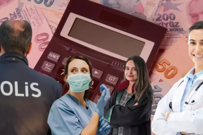 3 senaryoda zamlı memur maaşları hesaplandı!