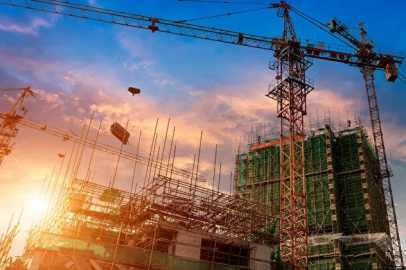 İnşaat sektörü 4,1 trilyon lirayı geçti.