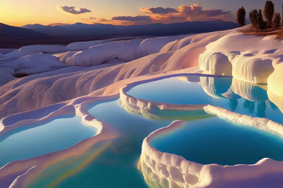 Çinli turistlere vize muafiyeti Pamukkale'de beklentiyi artırdı.