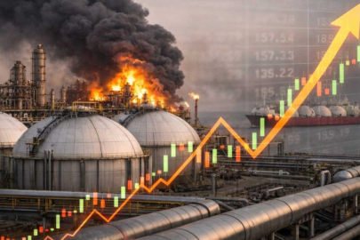 Avrupa'da doğal gaz fiyatları uçuşa geçti.