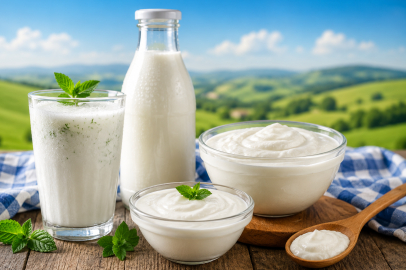 Türkiye'nin ayran, kefir ve yoğurt üretimi 4 ayda rekor seviyeye çıktı.